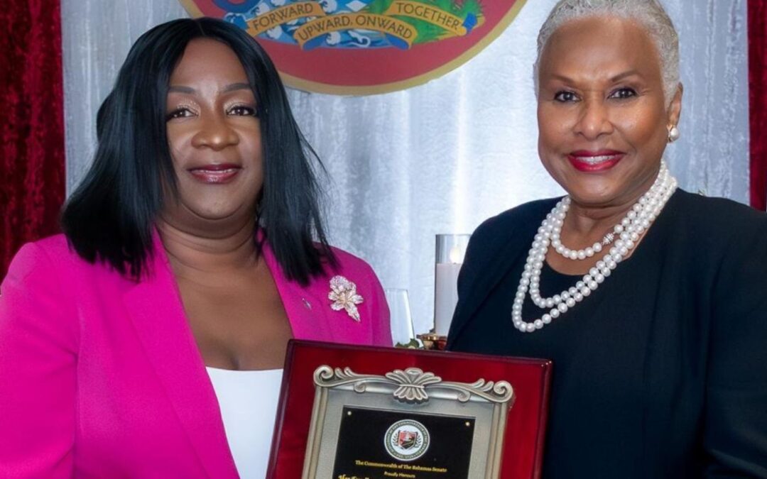 Sharon Wilson honoured at the Senate President’s Dinner